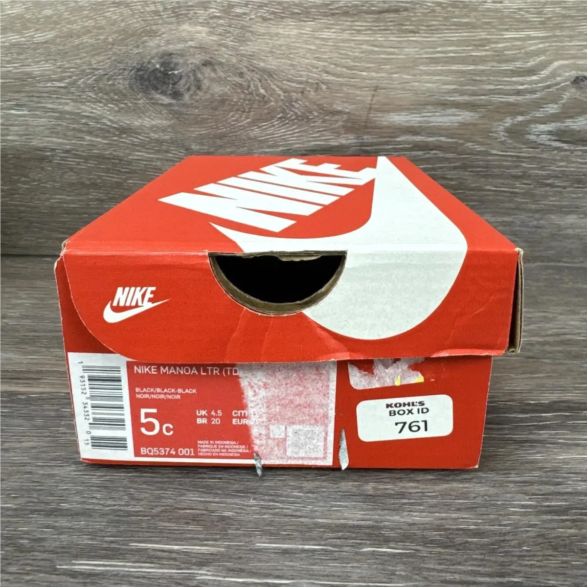 Nike shoes - Nike Manoa - Manoa - BQ5374 001 - Black (UPC: 193152343375) 0