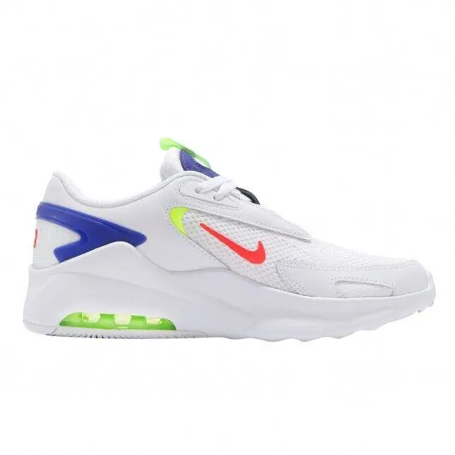 Nike Air Max Bolt GS White Indigo Burst Blue Red Volt Green CW1626-103 6.5Y - White