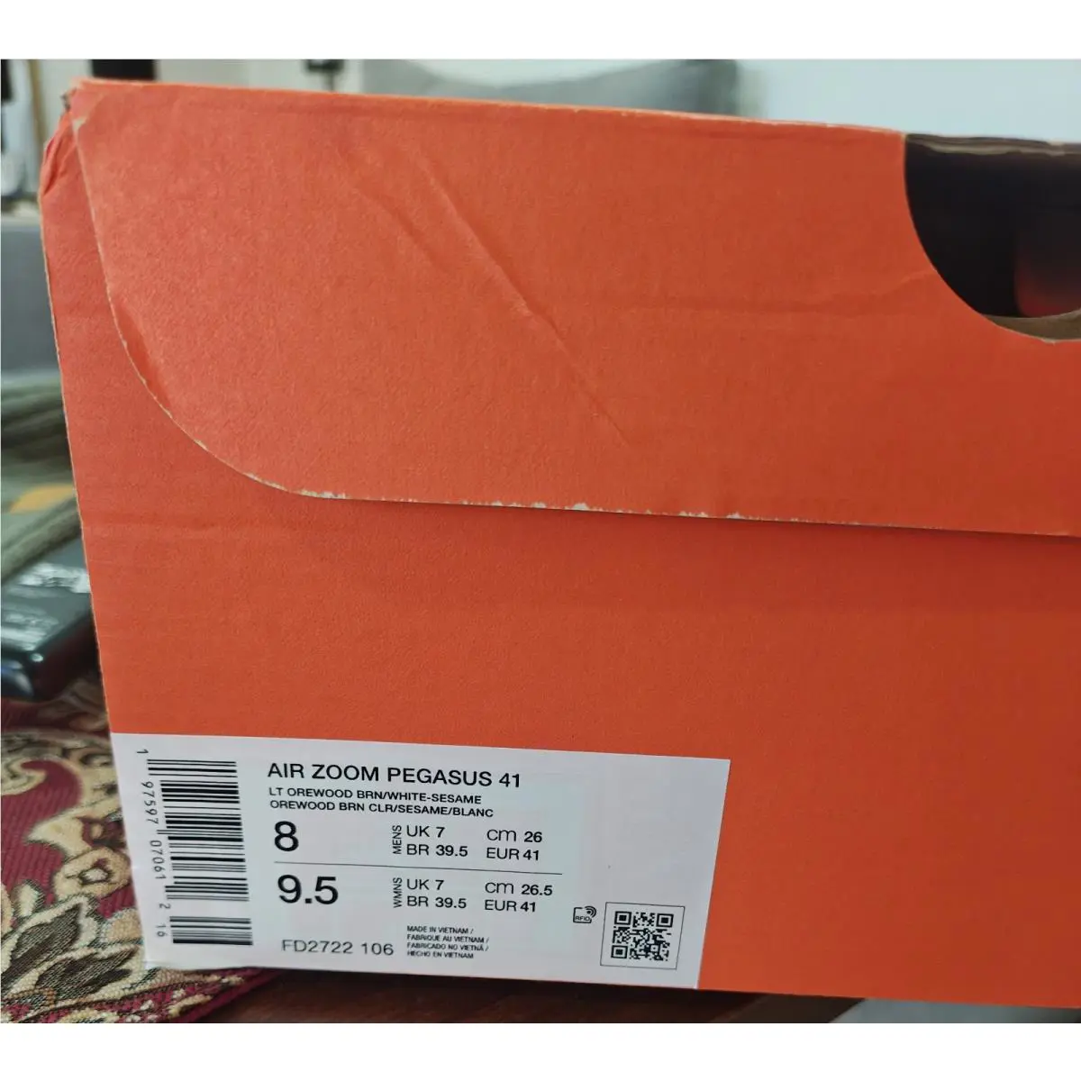 Nike shoes - Nike Air Zoom Pegasus 41 - White 6