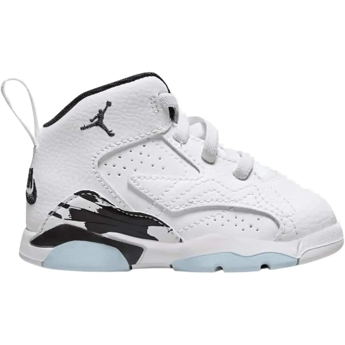 Nike Jordan Mvp Toddlers Shoes Size-10 White/black-offnoir - White/Black