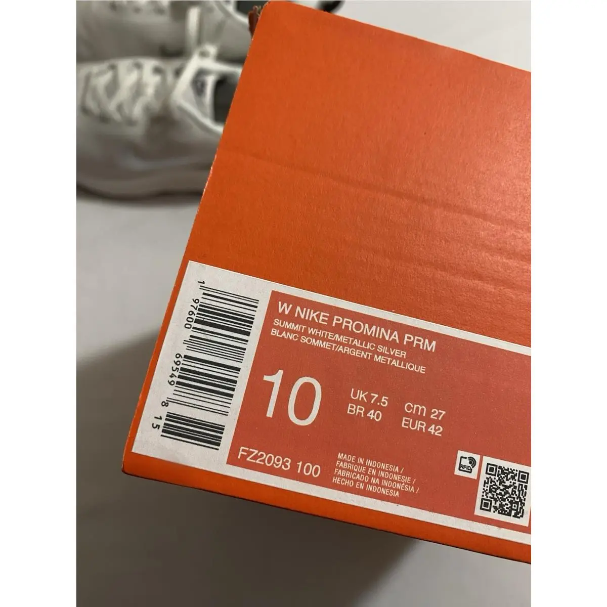 Nike shoes - Nike Promina - Promina - FZ2093 100 - White (UPC: 0197600695498) 8