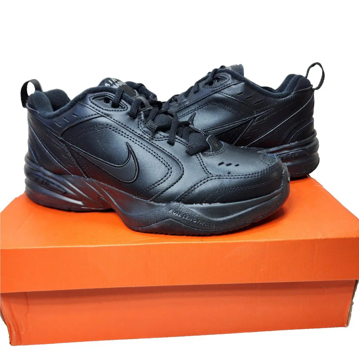 Nike shoes - Nike Air Monarch IV - Air Monarch - 415445-001 - Black (UPC: 0885259540534) 0