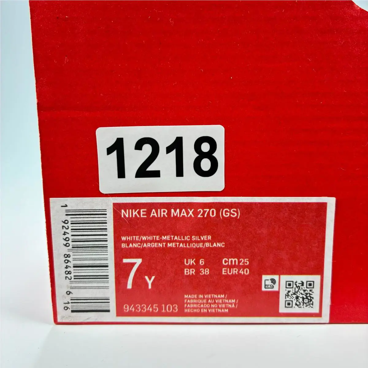 Nike shoes - Nike Air Max 270 - Air Max - White 9