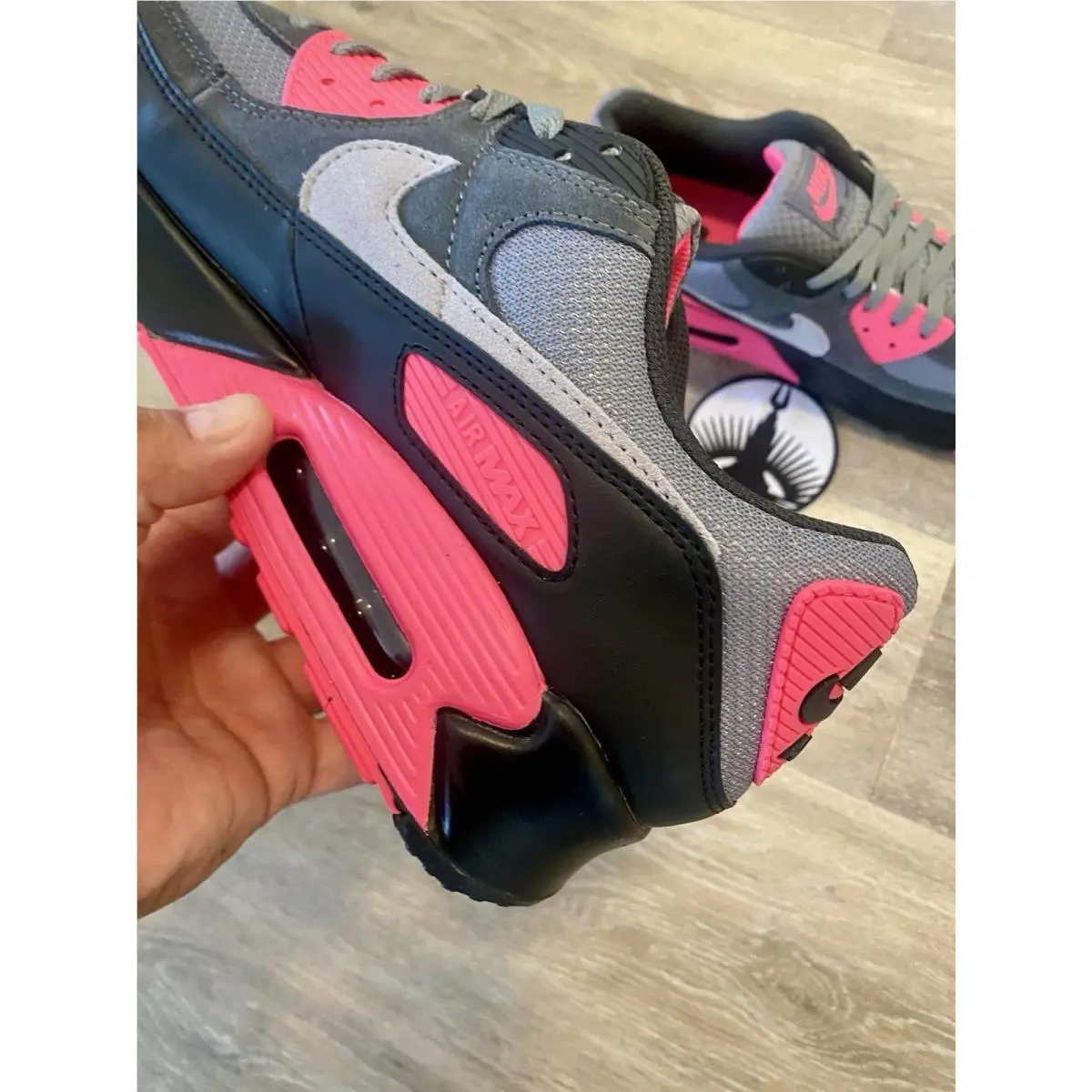 Nike shoes - Nike Air Max 90 - Air Max - DM0029-010 - Black / Cool Grey / Hyper Pink (UPC: 197859063444) 1