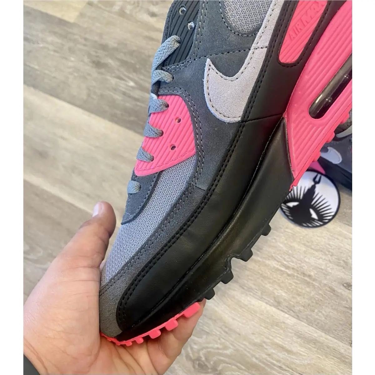 Nike shoes - Nike Air Max 90 - Air Max - DM0029-010 - Black / Cool Grey / Hyper Pink (UPC: 197859063444) 2