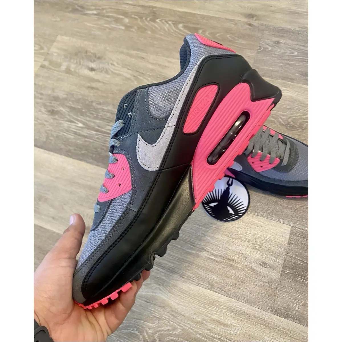 Nike shoes - Nike Air Max 90 - Air Max - DM0029-010 - Black / Cool Grey / Hyper Pink (UPC: 197859063444) 3