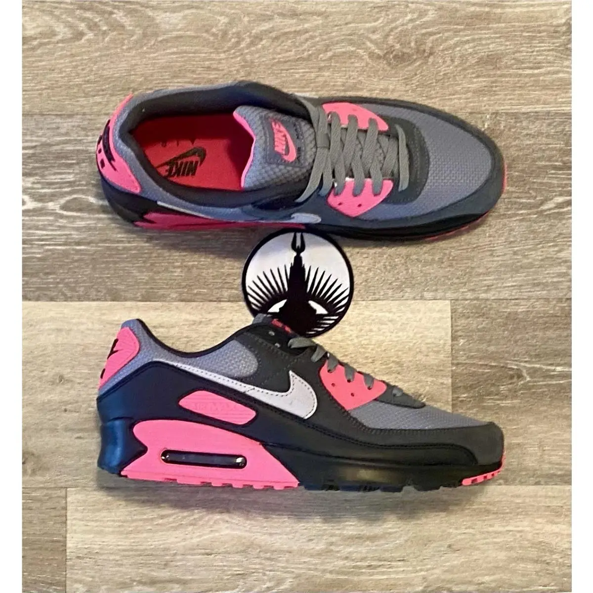Nike shoes - Nike Air Max 90 - Air Max - DM0029-010 - Black / Cool Grey / Hyper Pink (UPC: 197859063444) 5