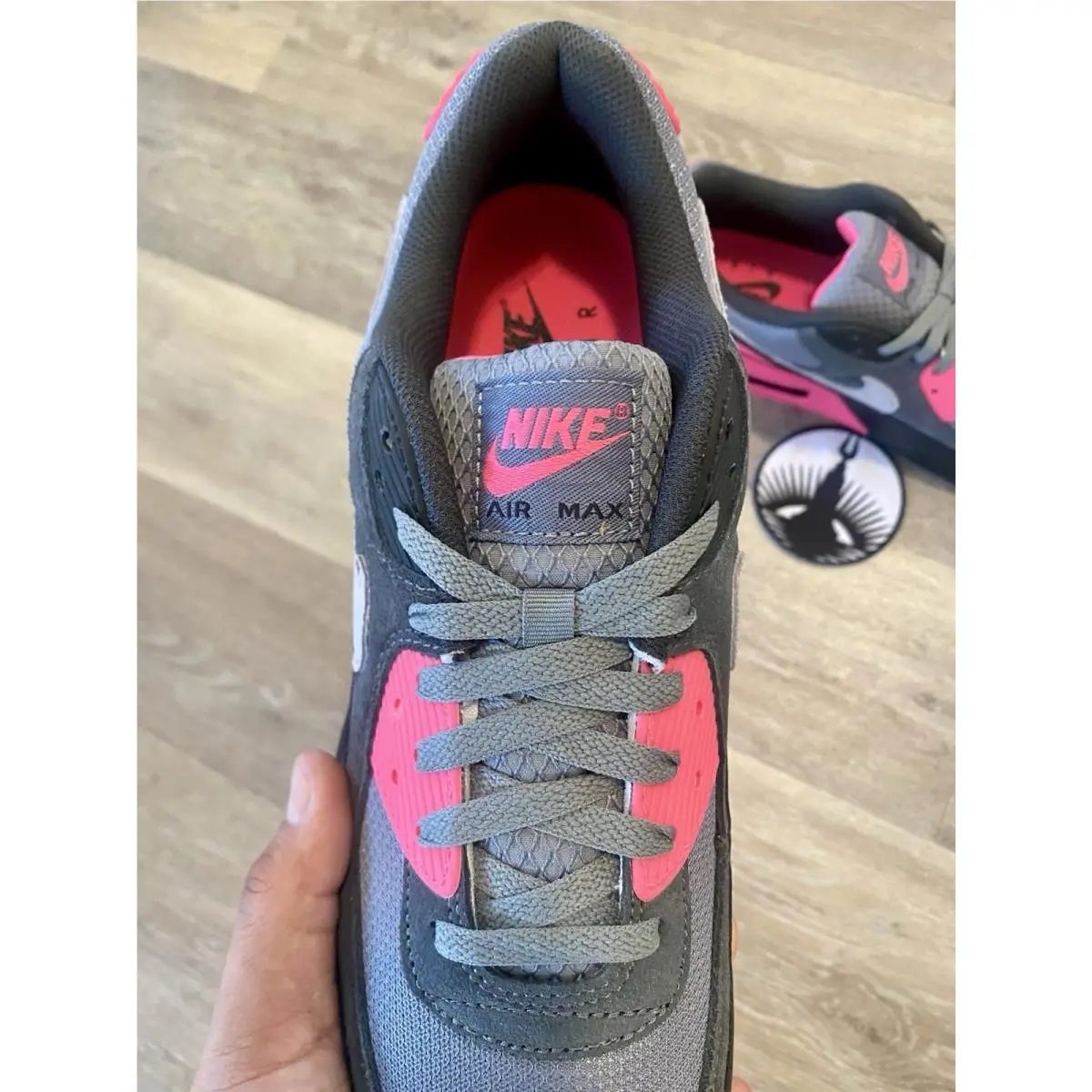 Nike shoes - Nike Air Max 90 - Air Max - DM0029-010 - Black / Cool Grey / Hyper Pink (UPC: 197859063444) 6