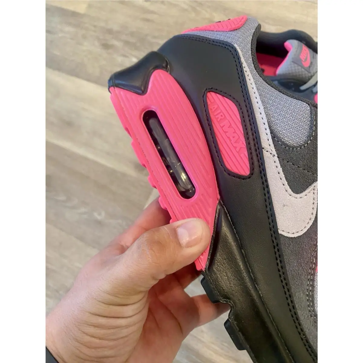 Nike shoes - Nike Air Max 90 - Air Max - DM0029-010 - Black / Cool Grey / Hyper Pink (UPC: 197859063444) 7