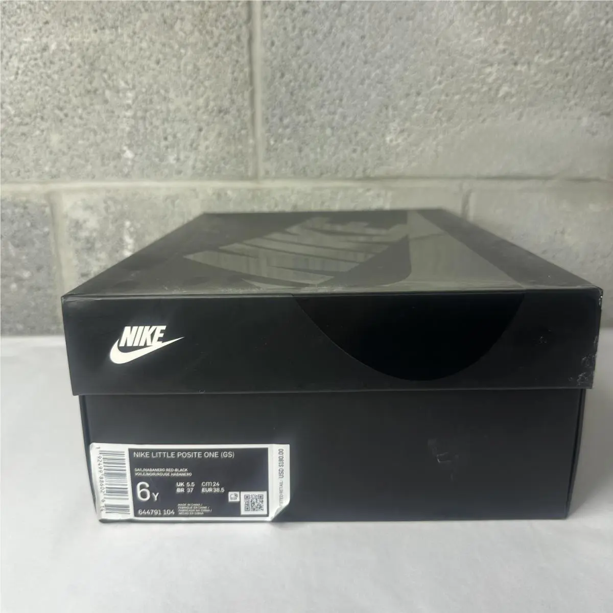 Nike shoes - Nike Foamposite - Foamposite - 644791-104 - Sail/Habanero Red-Black, Manufacturer: Sail/Habanero Red-Black 4