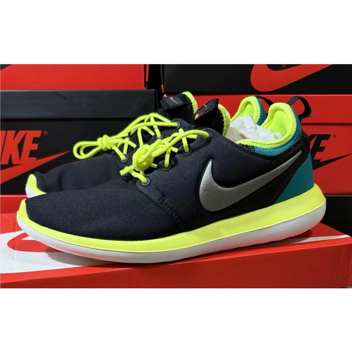 Nike shoes - Nike Kid`s Roshe Two - Roshe Two - 844653-003 - Black (UPC: 091205932623) 3