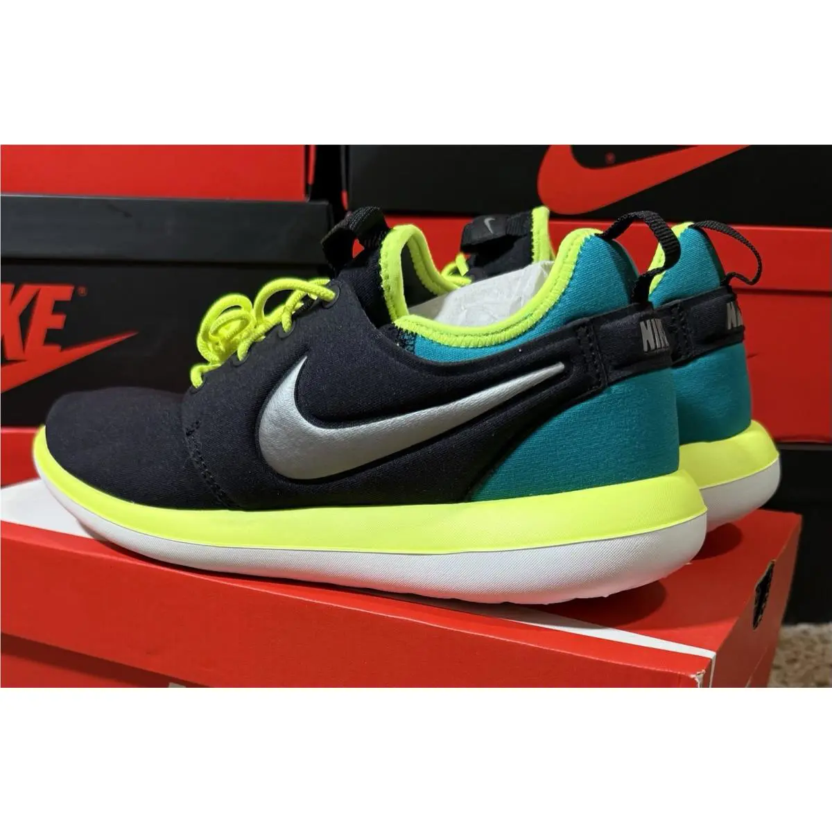 Nike shoes - Nike Kid`s Roshe Two - Roshe Two - 844653-003 - Black (UPC: 091205932623) 4