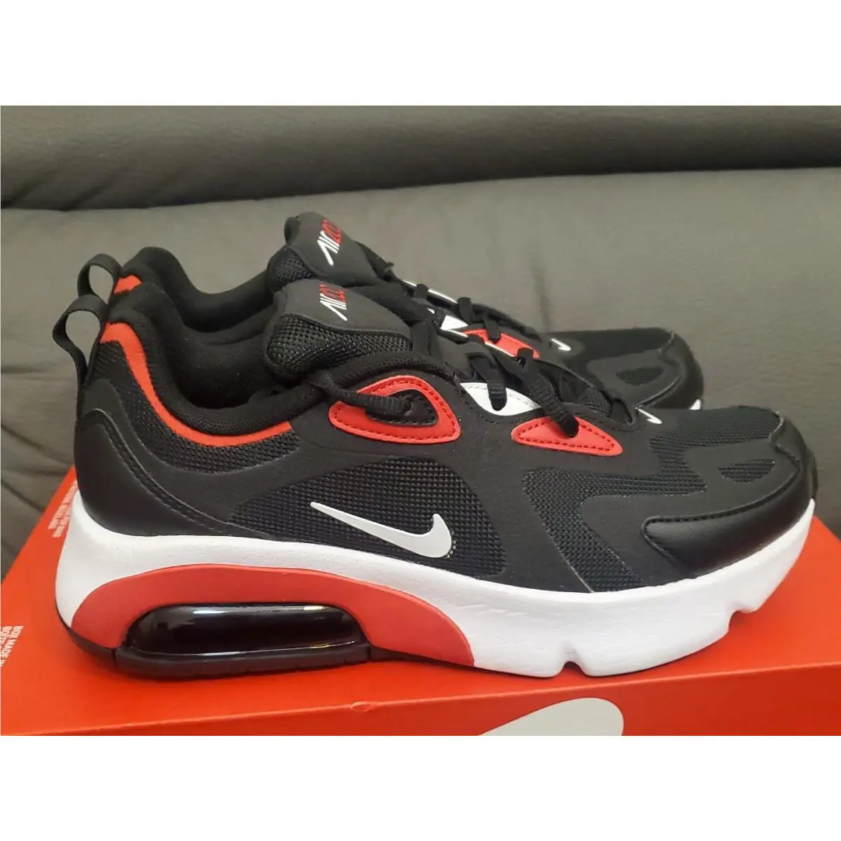 Nike shoes - Nike Air Max 200 GS - Red (UPC: 193654809461) 0