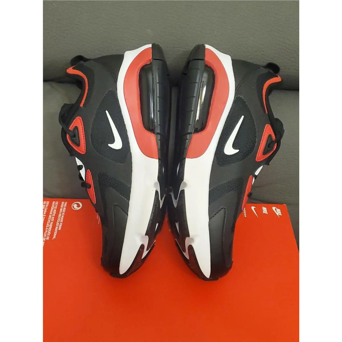 Nike shoes - Nike Air Max 200 GS - Red (UPC: 193654809461) 2