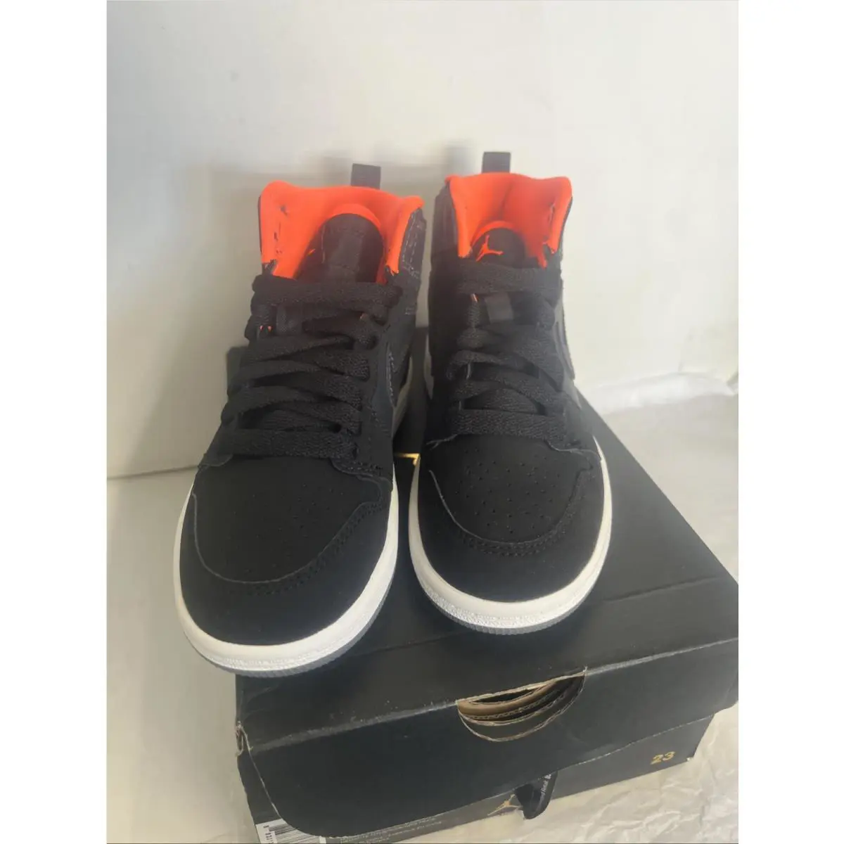 Nike shoes - Air Jordan 1 - Air - Black (UPC: 883212941497) 8