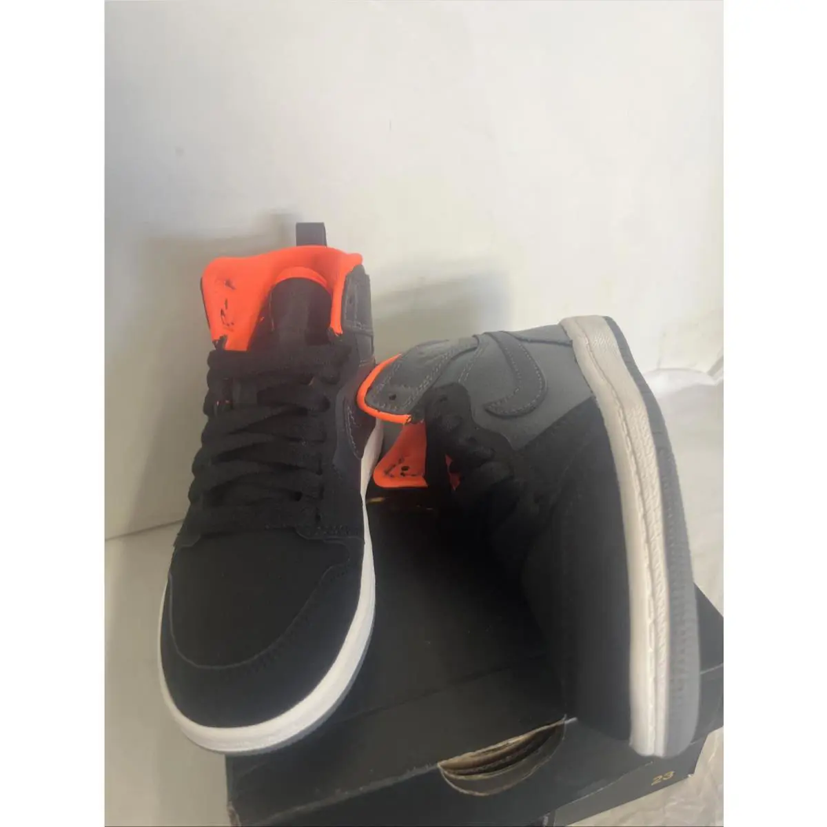 Nike shoes - Air Jordan 1 - Air - Black (UPC: 883212941497) 9