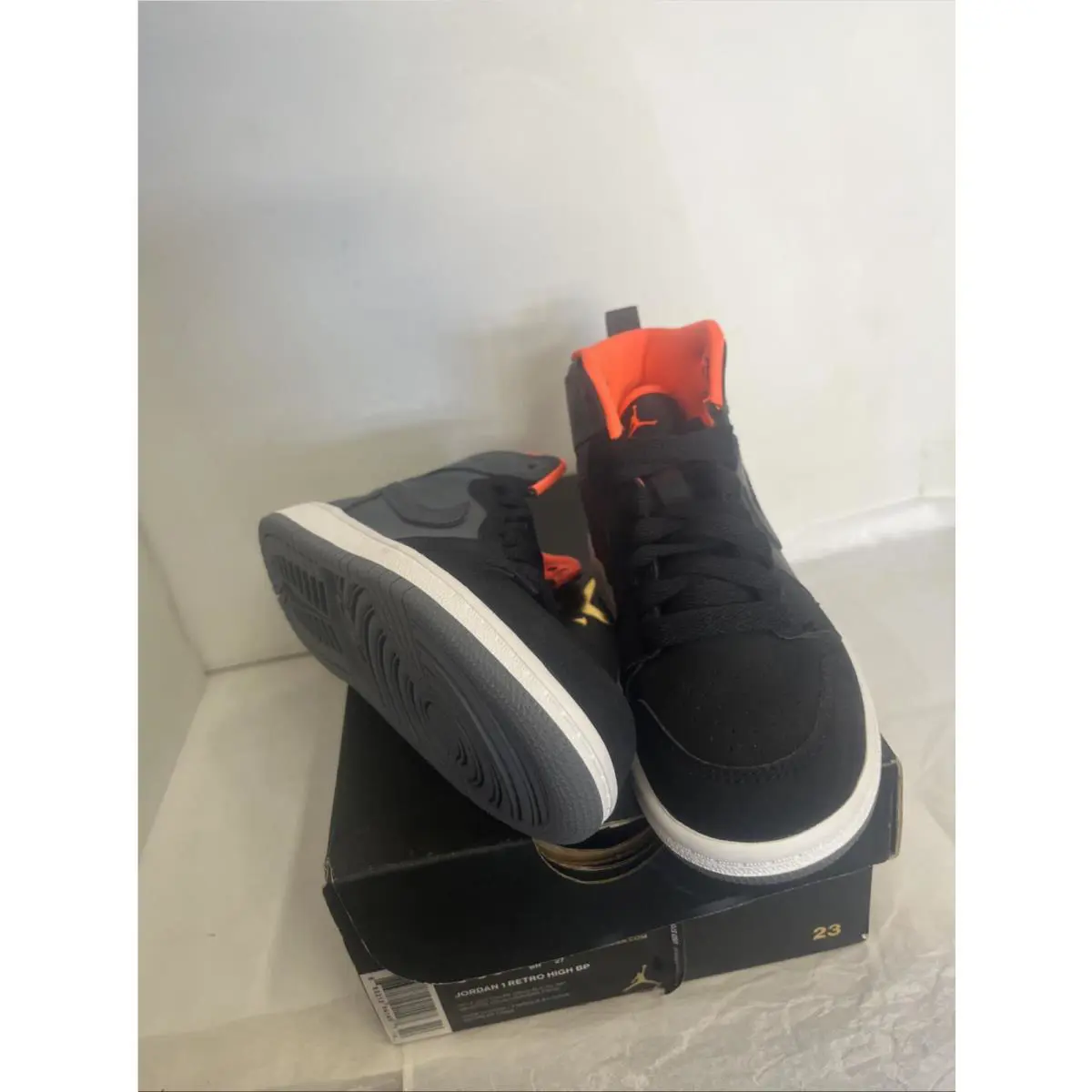 Nike shoes - Air Jordan 1 - Air - Black (UPC: 883212941497) 10