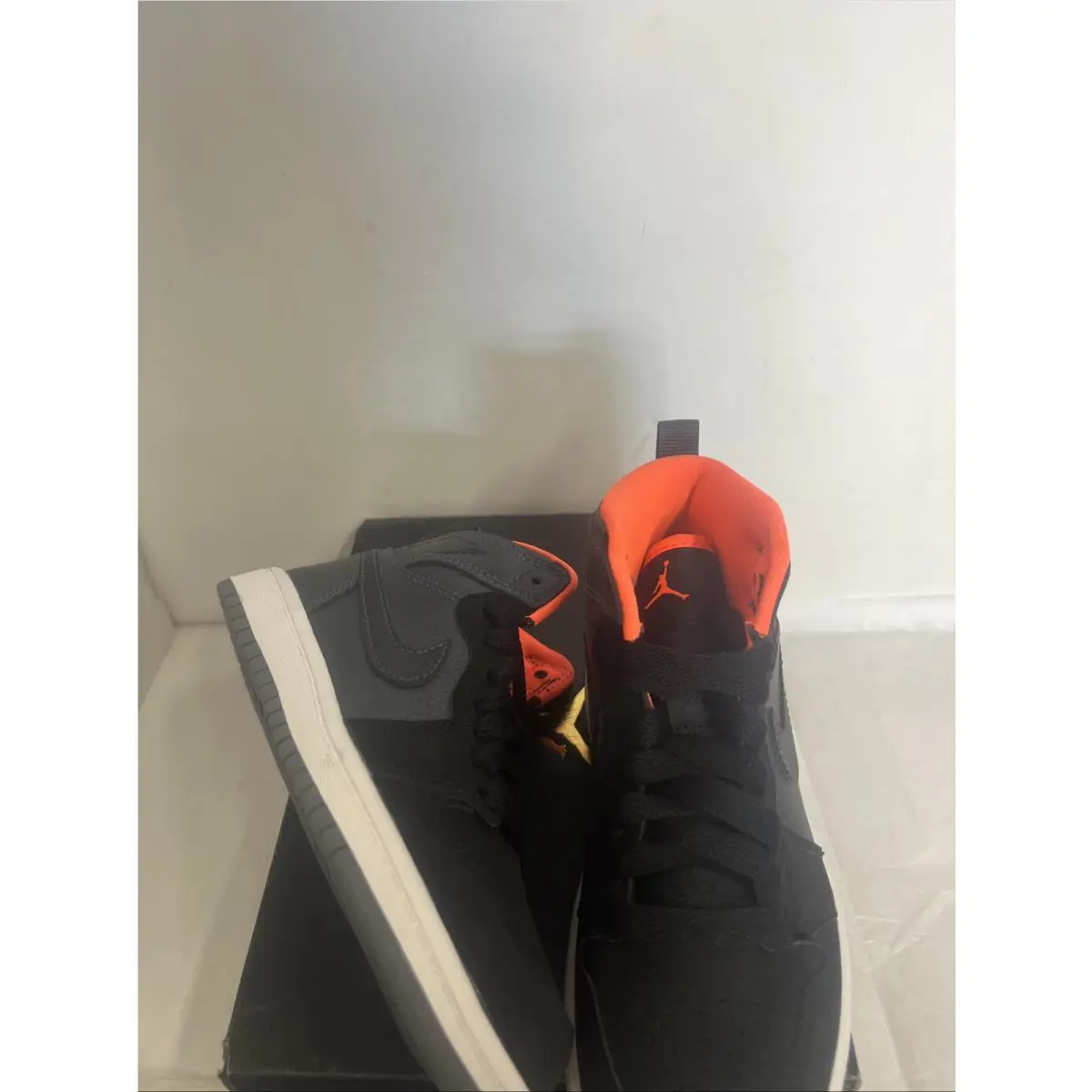 Nike shoes - Air Jordan 1 - Air - Black (UPC: 883212941497) 12