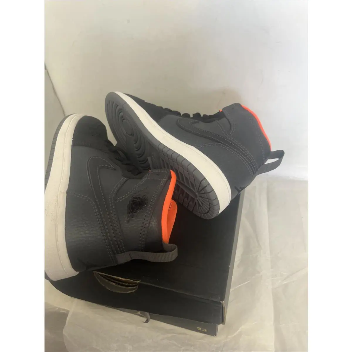Nike shoes - Air Jordan 1 - Air - Black (UPC: 883212941497) 6
