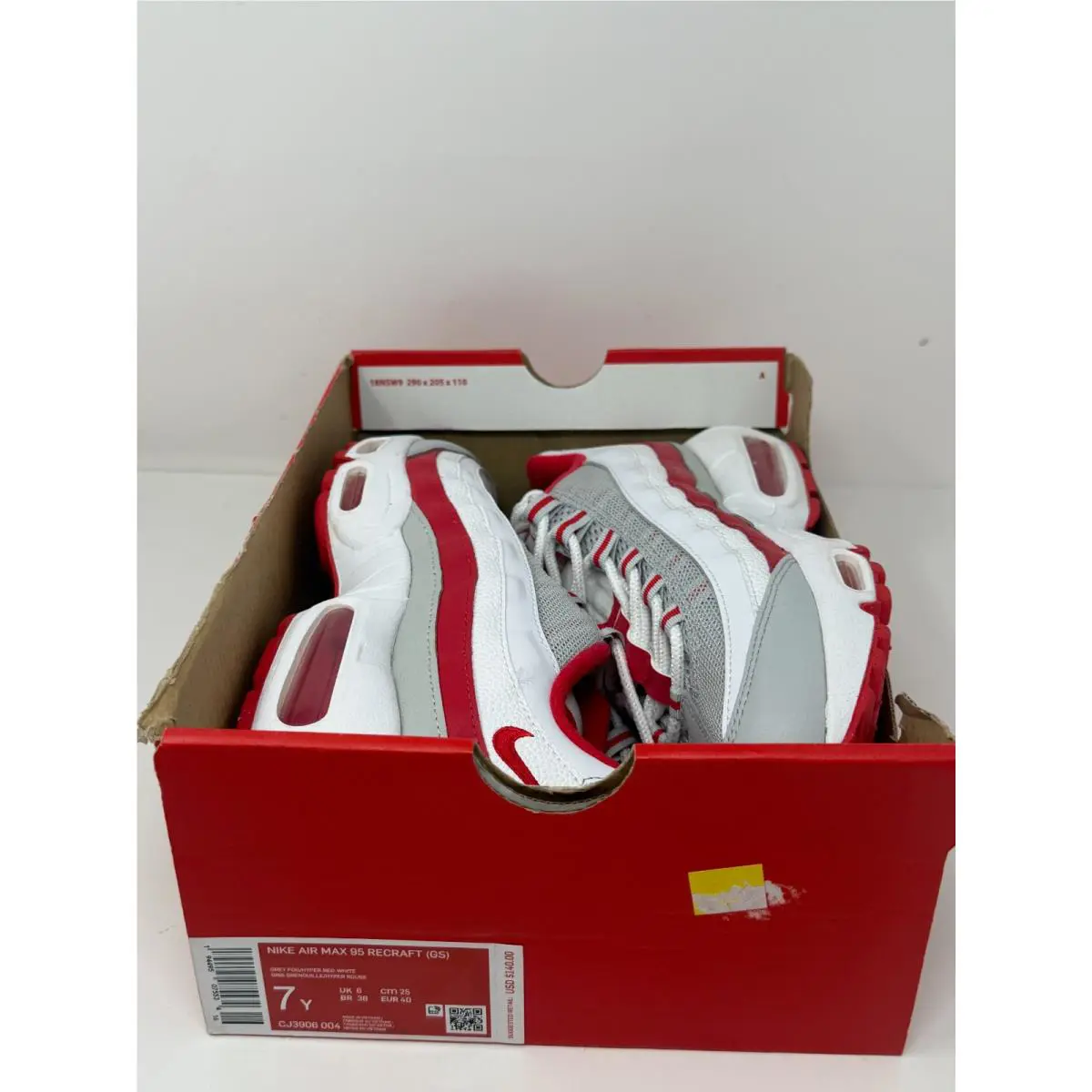 Nike shoes - Air Max 95 Recraft GS - Gray 4