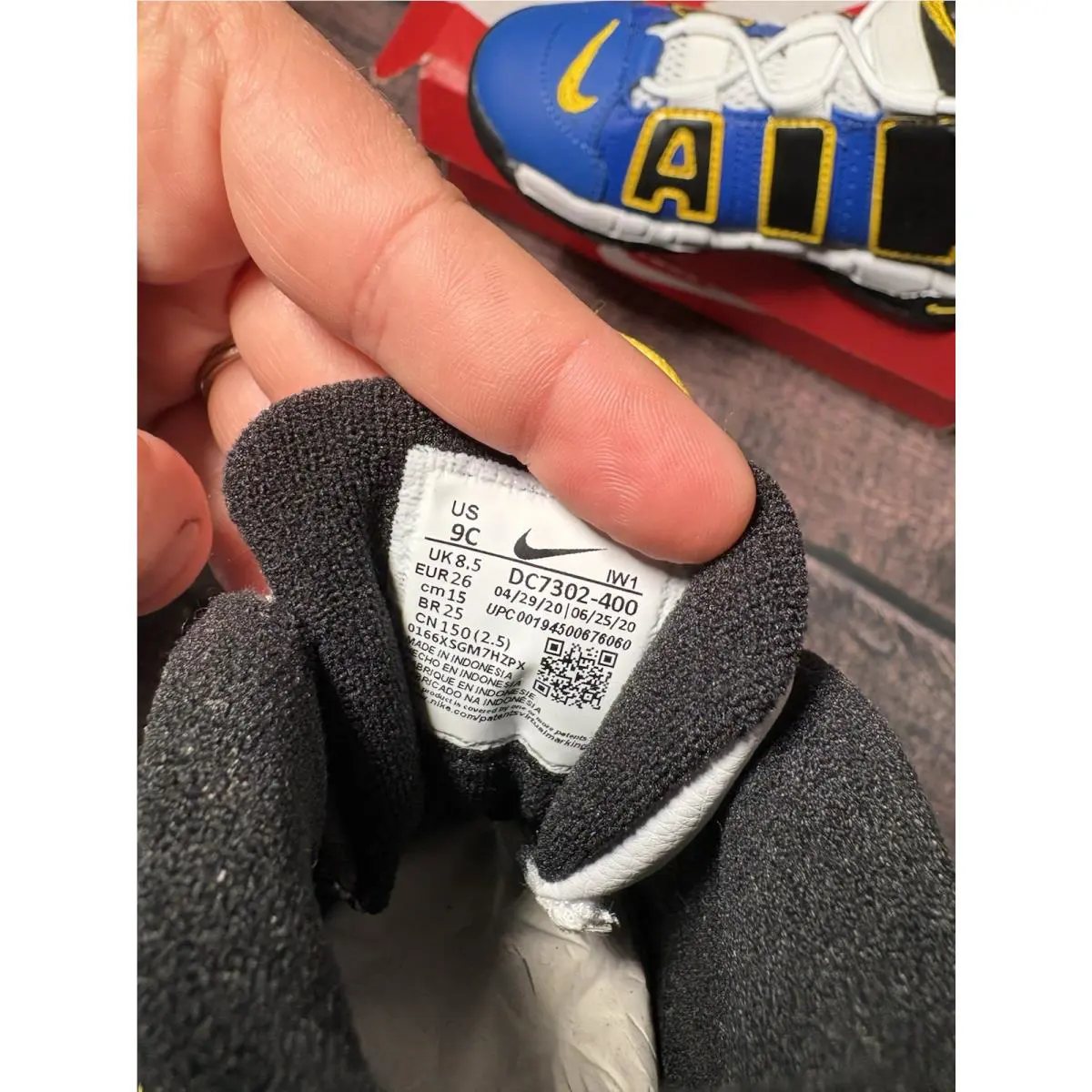 Nike shoes - Nike Air More Uptempo - Air More Uptempo - Blue 7