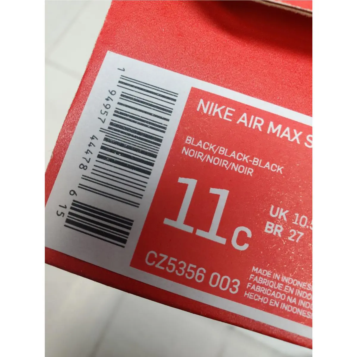 Nike shoes - Nike Air Max SC - Air Max - Black 5