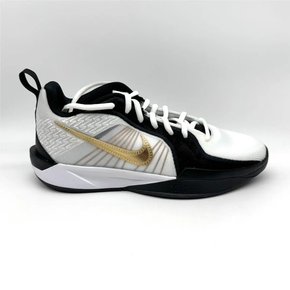 Nike Sabrina 2 Gold Quest Basketball Shoes Sz 5.5Y / 7 W Sneaker FQ7377-001