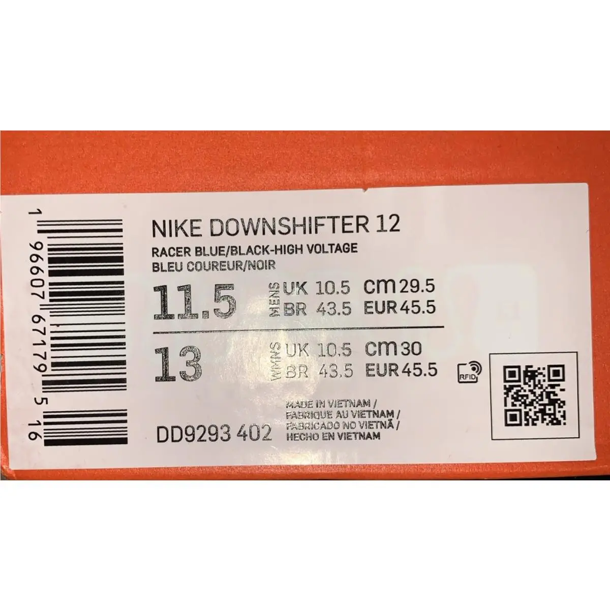 Nike shoes - Nike Downshifter 12 - Downshifter - DD9293-402 - Blue 1