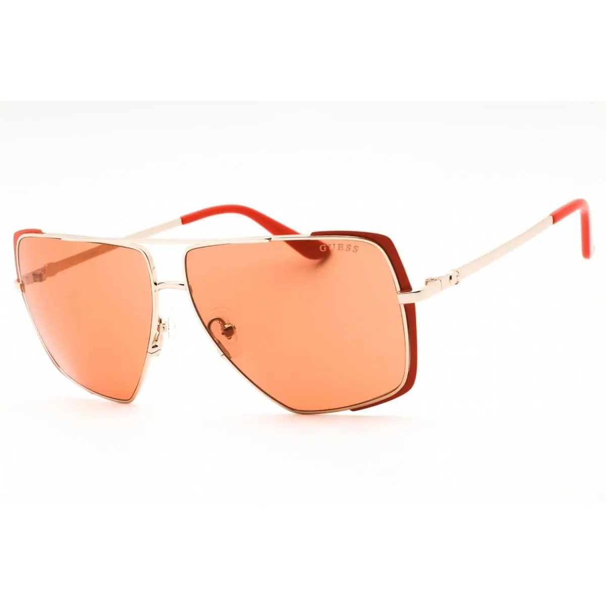 Guess GU00220 43E Matte Orange/brown 62-12-140 Sunglasses