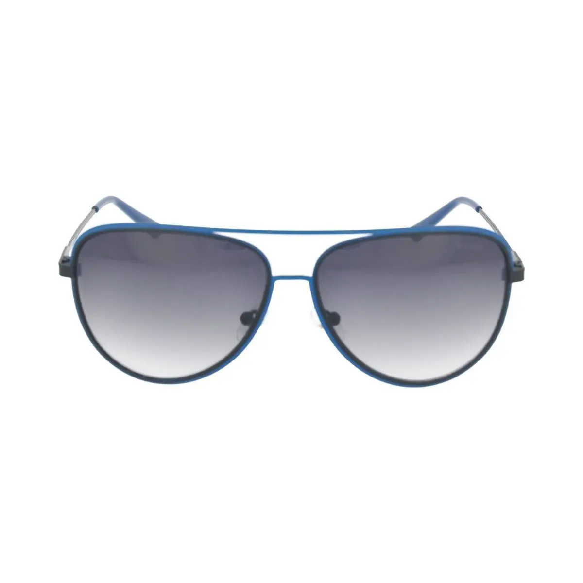 Guess Unisex Aviator Sunglass GU6959-S-05B Black Blue Smoke 63-13-145 - Black And Blue W/ Smoke Gradient, Frame: Black, Lens: Smoke Gradient