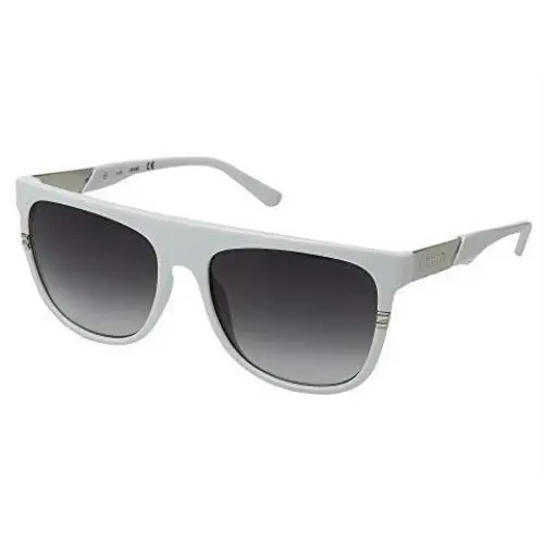 Guess Unisex Sunglasses Aviator GF5032-S-21B White Grey Smoke 60-18-145
