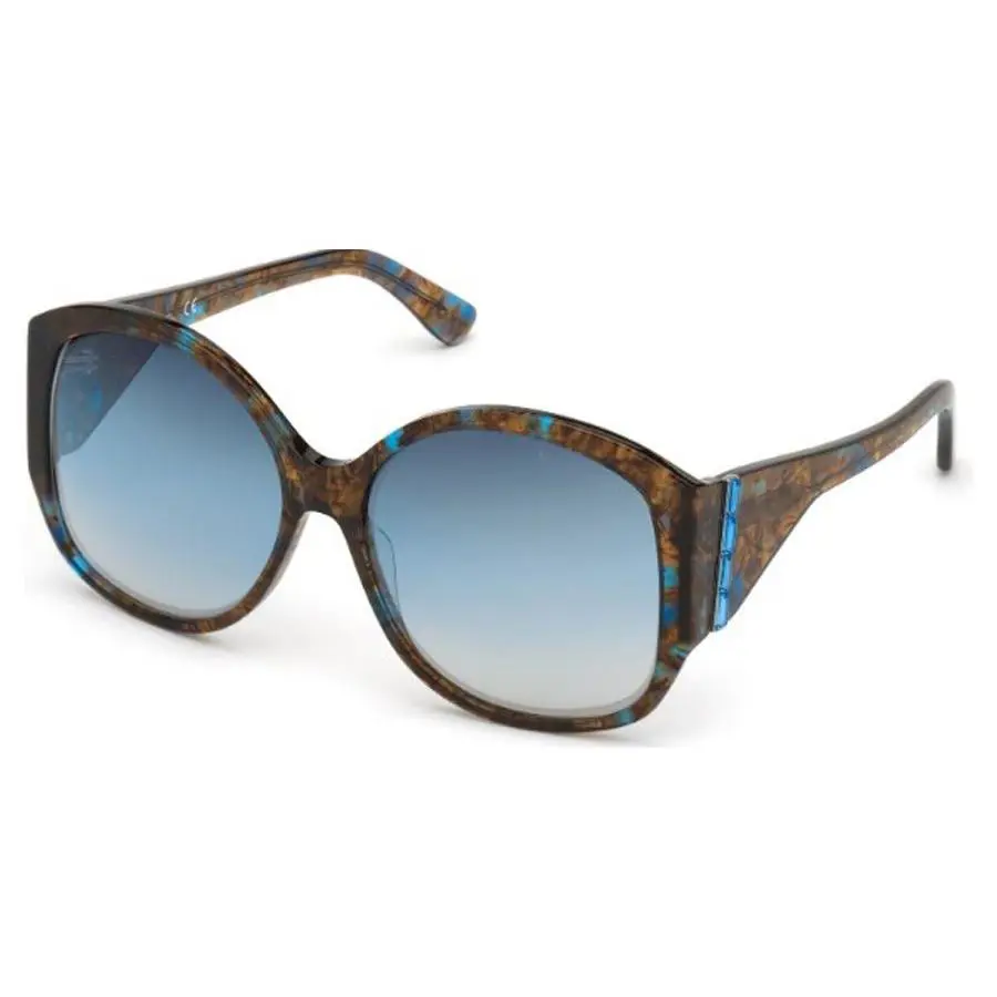 Guess By Marciano Sunglasses GM0809-S/S-92W Tiled Brown Blue Gradient 60-16-140