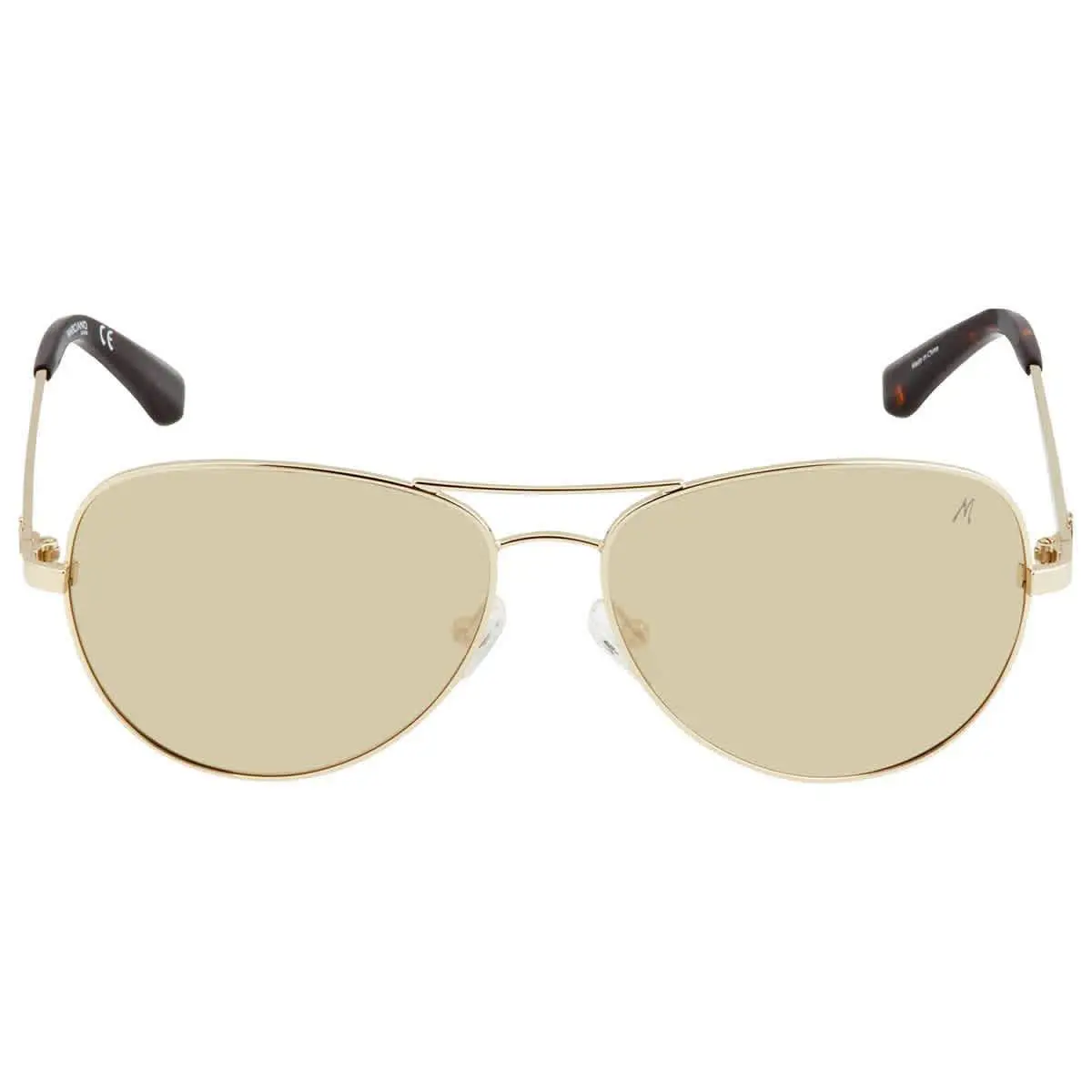 Guess By Marciano Sunglasses GM626GLD-6F Havana Gold Grey Gradient 59-15-135