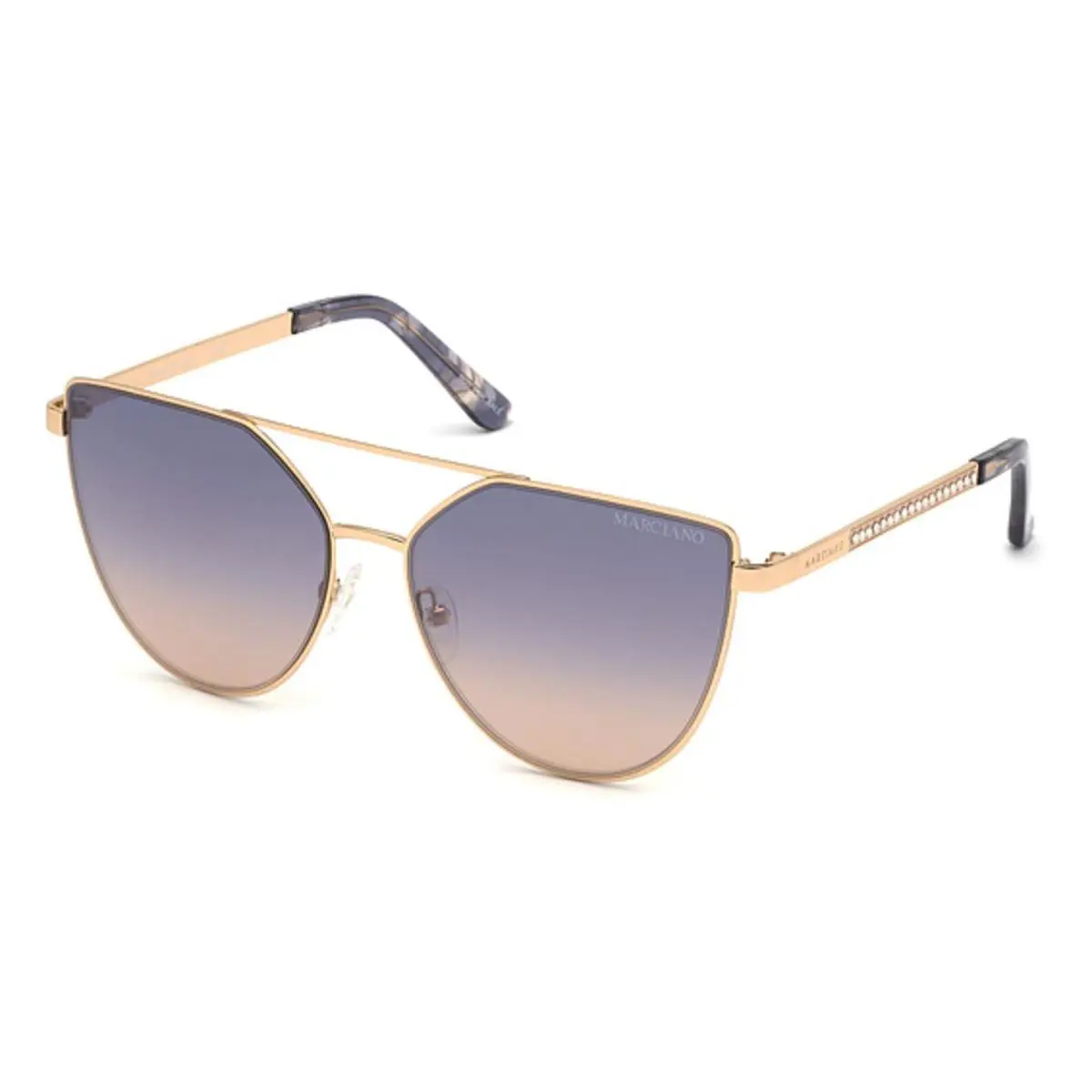 Guess By Marciano Women`s Sunglasses GM0778/S-28Z Rose Gold 59-16-135