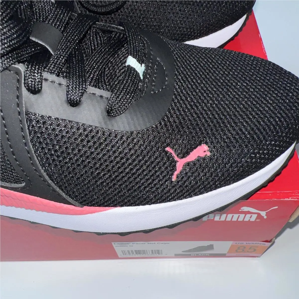 Puma shoes - PUMA Pacer Net Cage - Pacer Net Cage - 368892-02 - Black 7