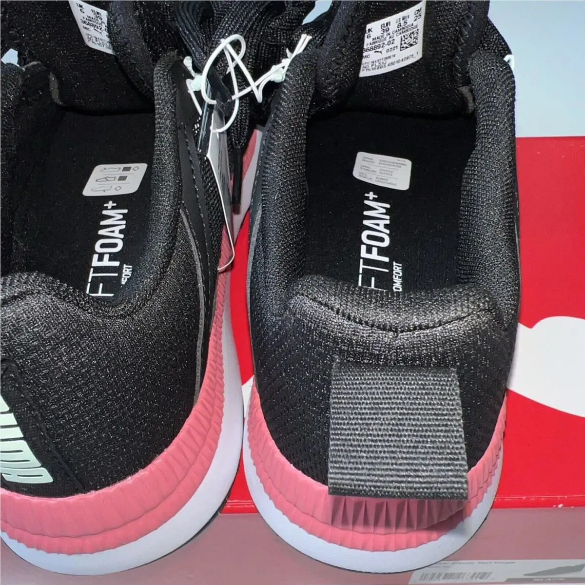 Puma shoes - PUMA Pacer Net Cage - Pacer Net Cage - 368892-02 - Black 9