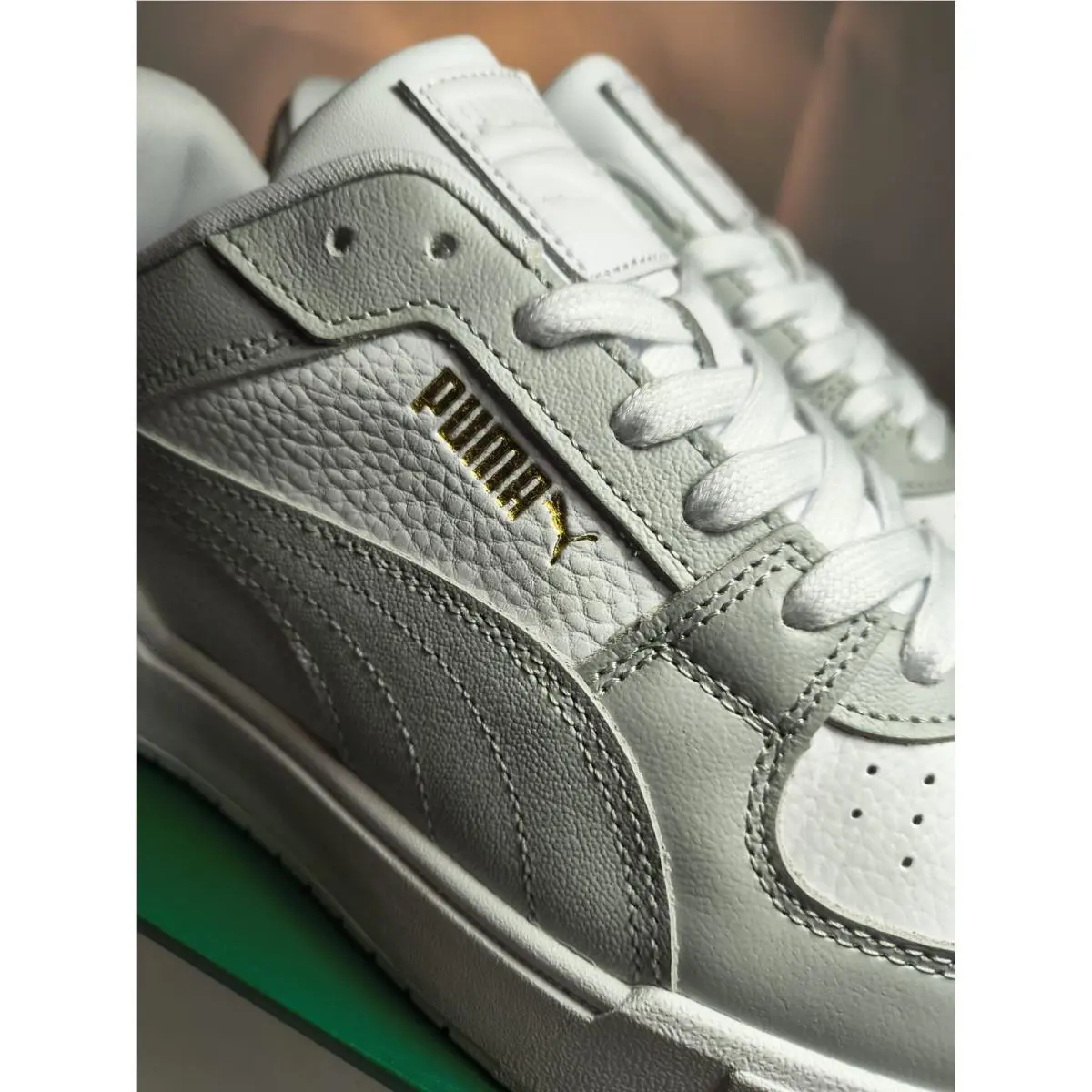 Puma shoes - Puma CA PRO HERITAGE - PRO HERITAGE - 38019007 - PUMA WHITR / HARBOR MIST (UPC: 195100342577) 4
