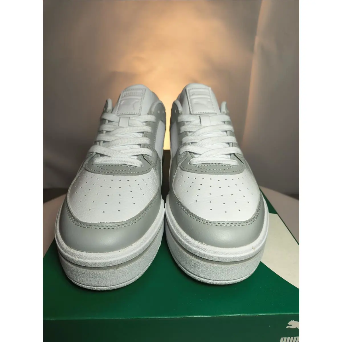 Puma shoes - Puma CA PRO HERITAGE - PRO HERITAGE - 38019007 - PUMA WHITR / HARBOR MIST (UPC: 195100342577) 7