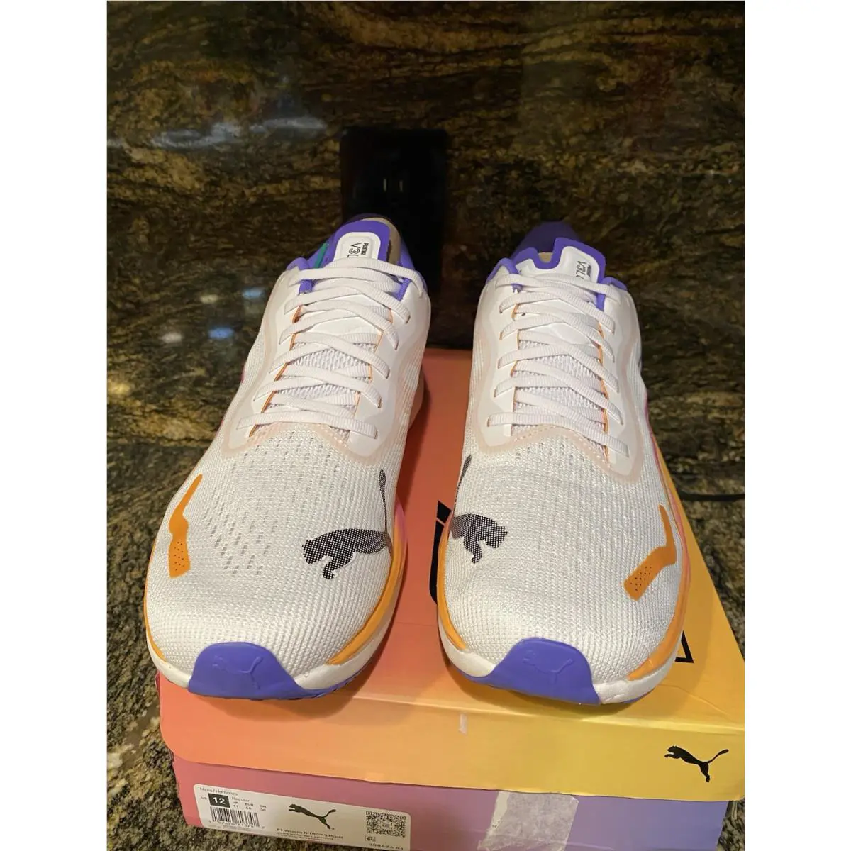 Puma shoes - Puma White/Dark Amethyst 0
