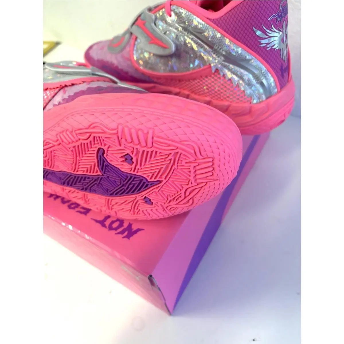 Puma shoes - MB.05 World Tour - World Tour - 312129-01 - Sun Struck / Pure Magenta 10