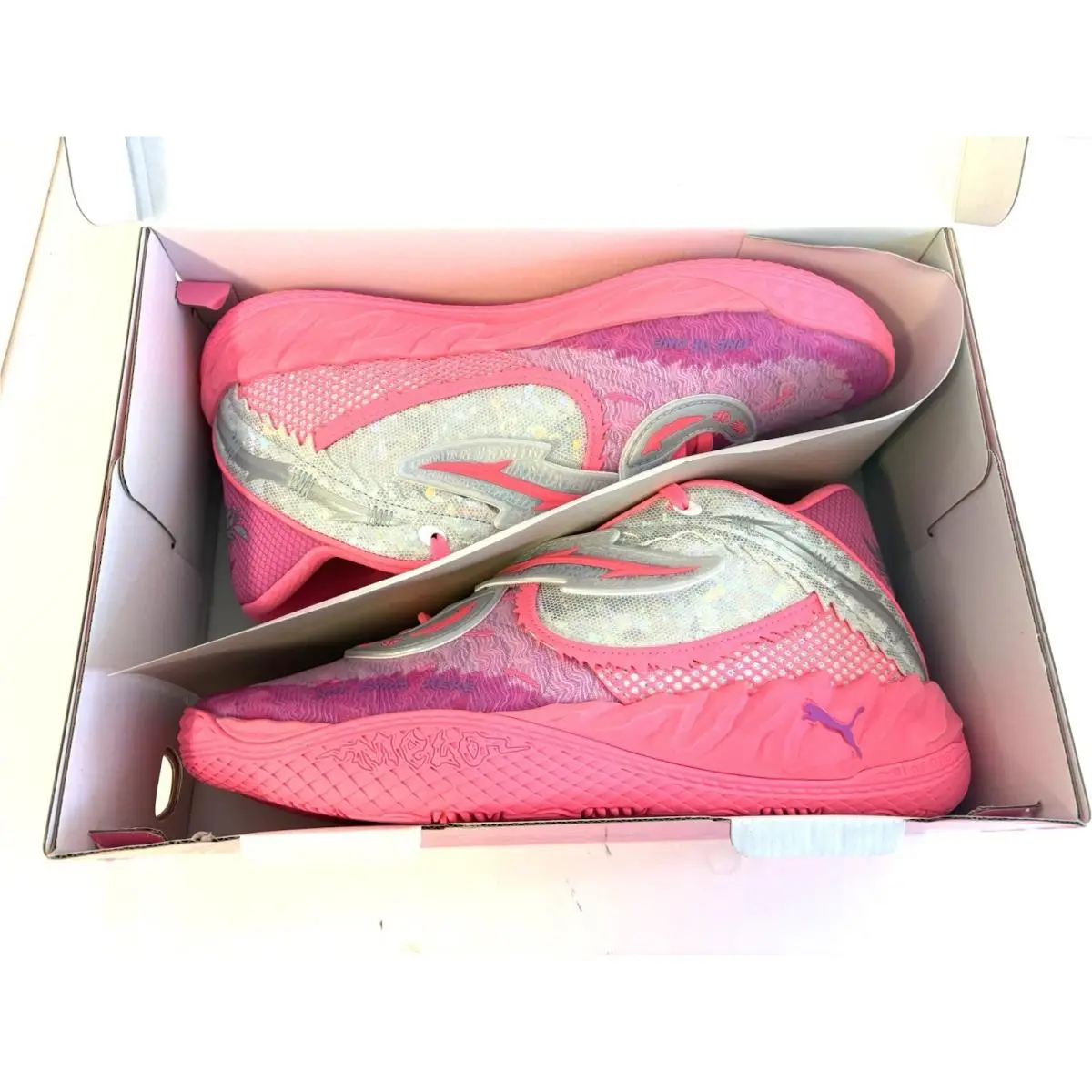 Puma shoes - MB.05 World Tour - World Tour - 312129-01 - Sun Struck / Pure Magenta 3