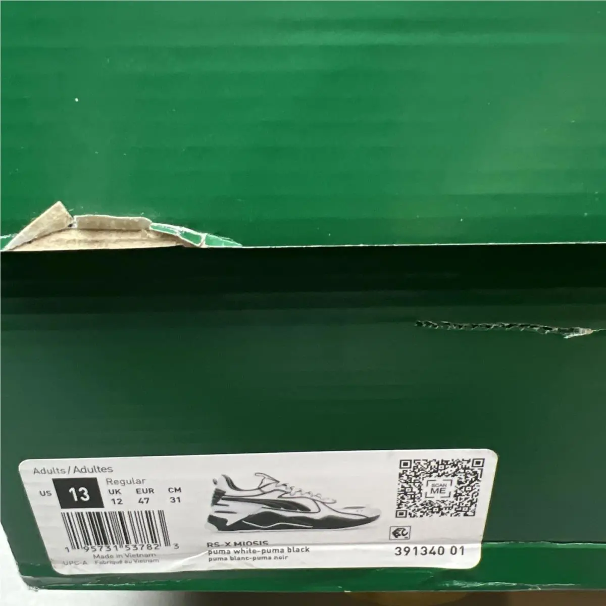 Puma shoes - PUMA RS-X - 39134002 - Puma Black/Cool Dark Grey White 3