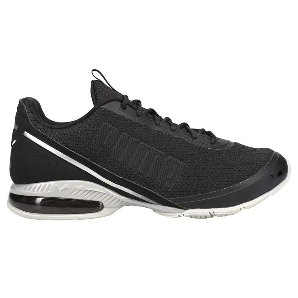 Puma Men Cell Divide Running Shoe 37629601 Black/metallic Silver Size 14