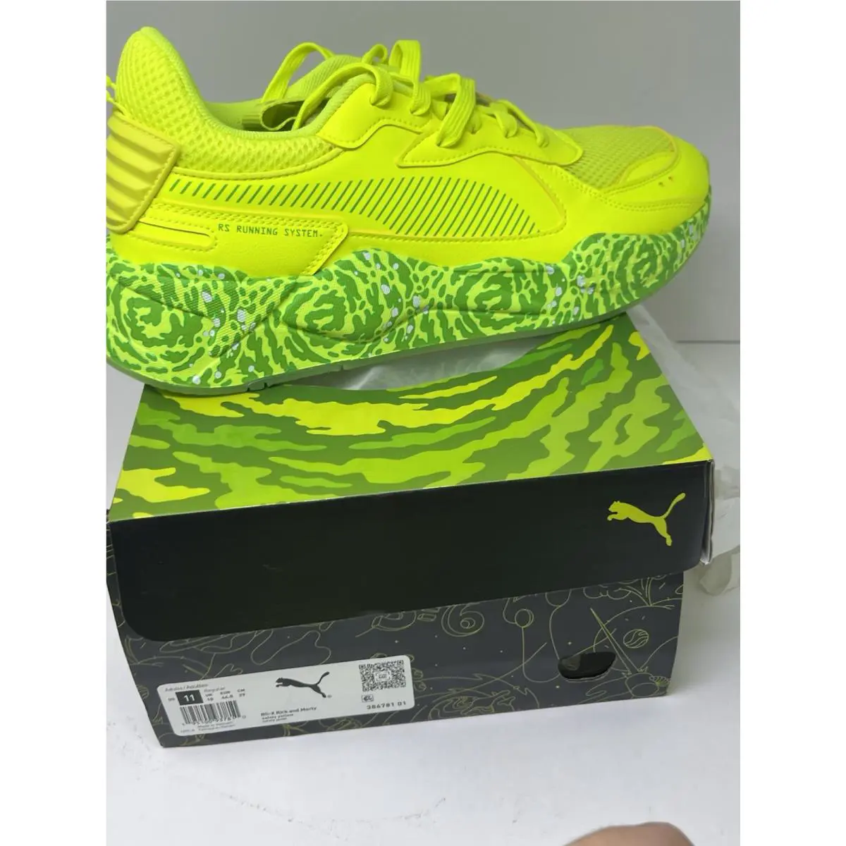 Puma shoes - 38678101 - 386781-01 - Yellow, Manufacturer: Safety Yellow 8