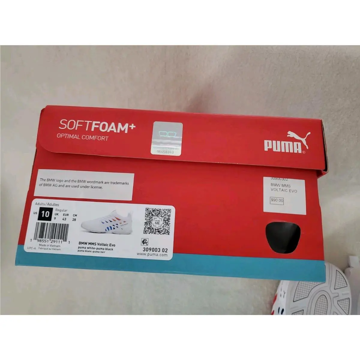 Puma shoes - PUMA BMW MMS - BMW MMS - 309003-02 - White (UPC: 198551291111) 9