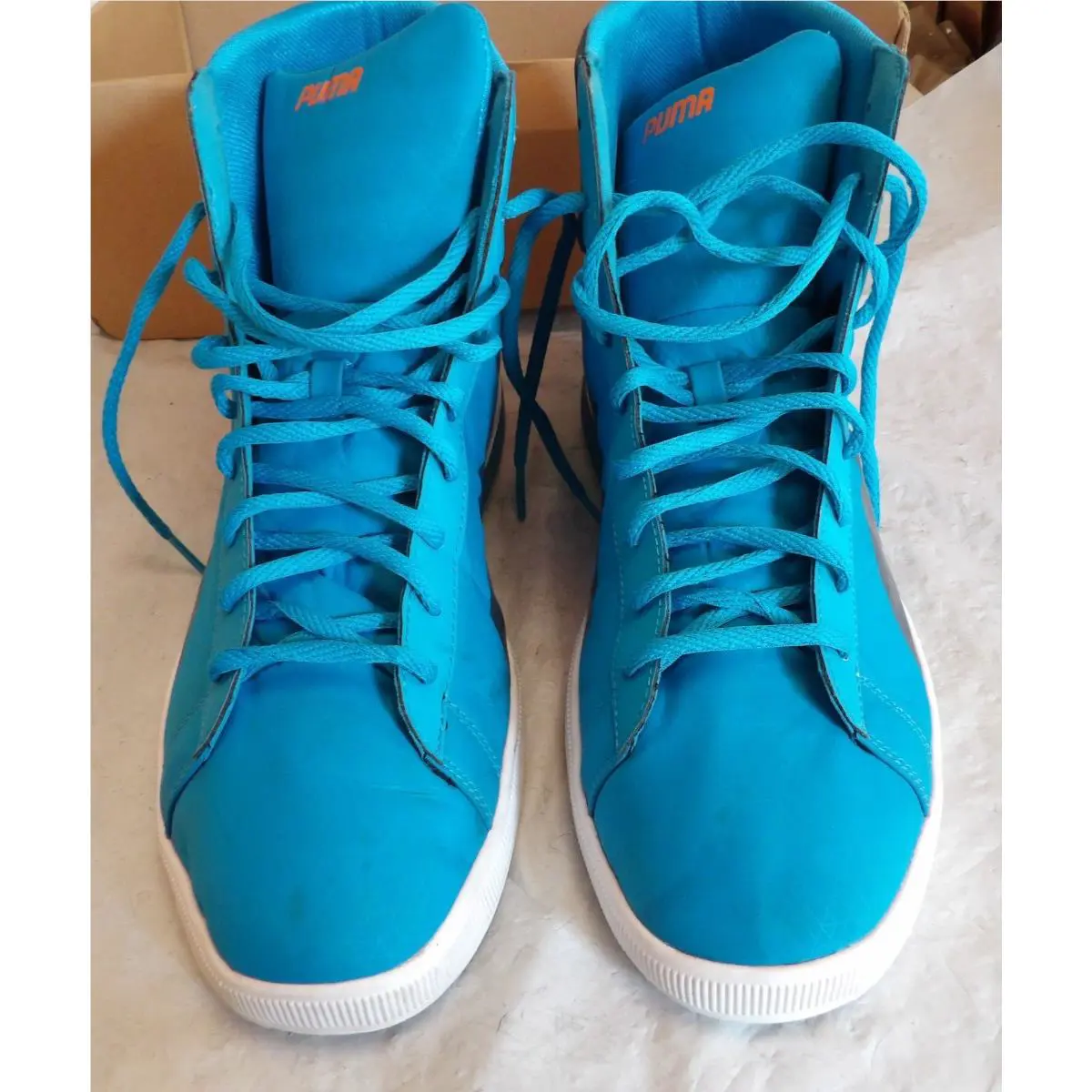 Puma shoes - PUMA Suede - Suede - 355897-00111 - Blue 1