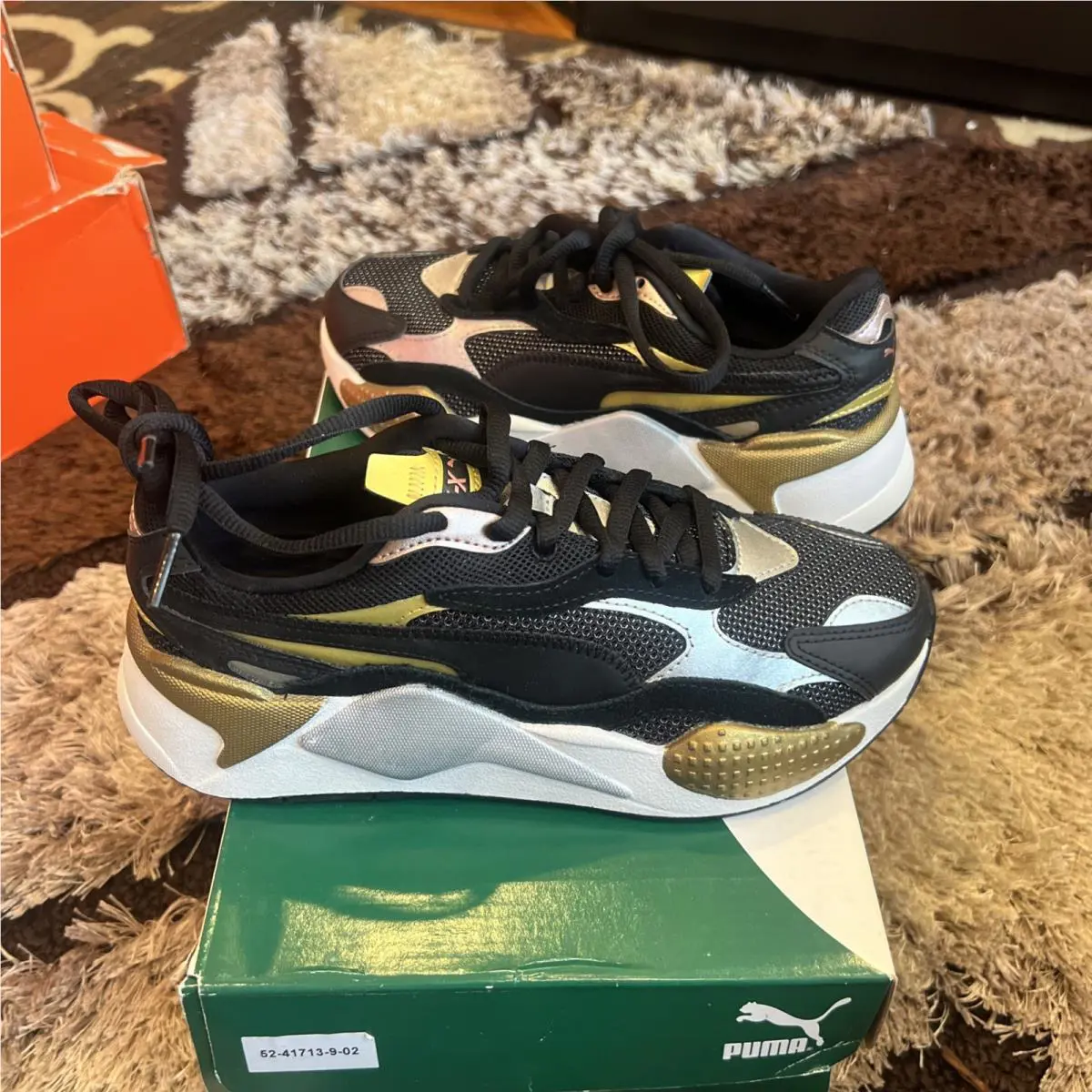 Puma shoes - PUMA RS-X3 - 374808-01 - Gold 1