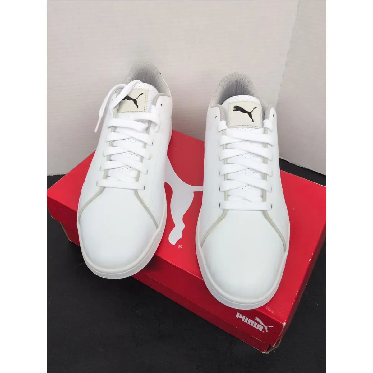 Puma shoes - bmw MMS Smash V2 - bmw MMS Smash - White (UPC: 192340872420) 4