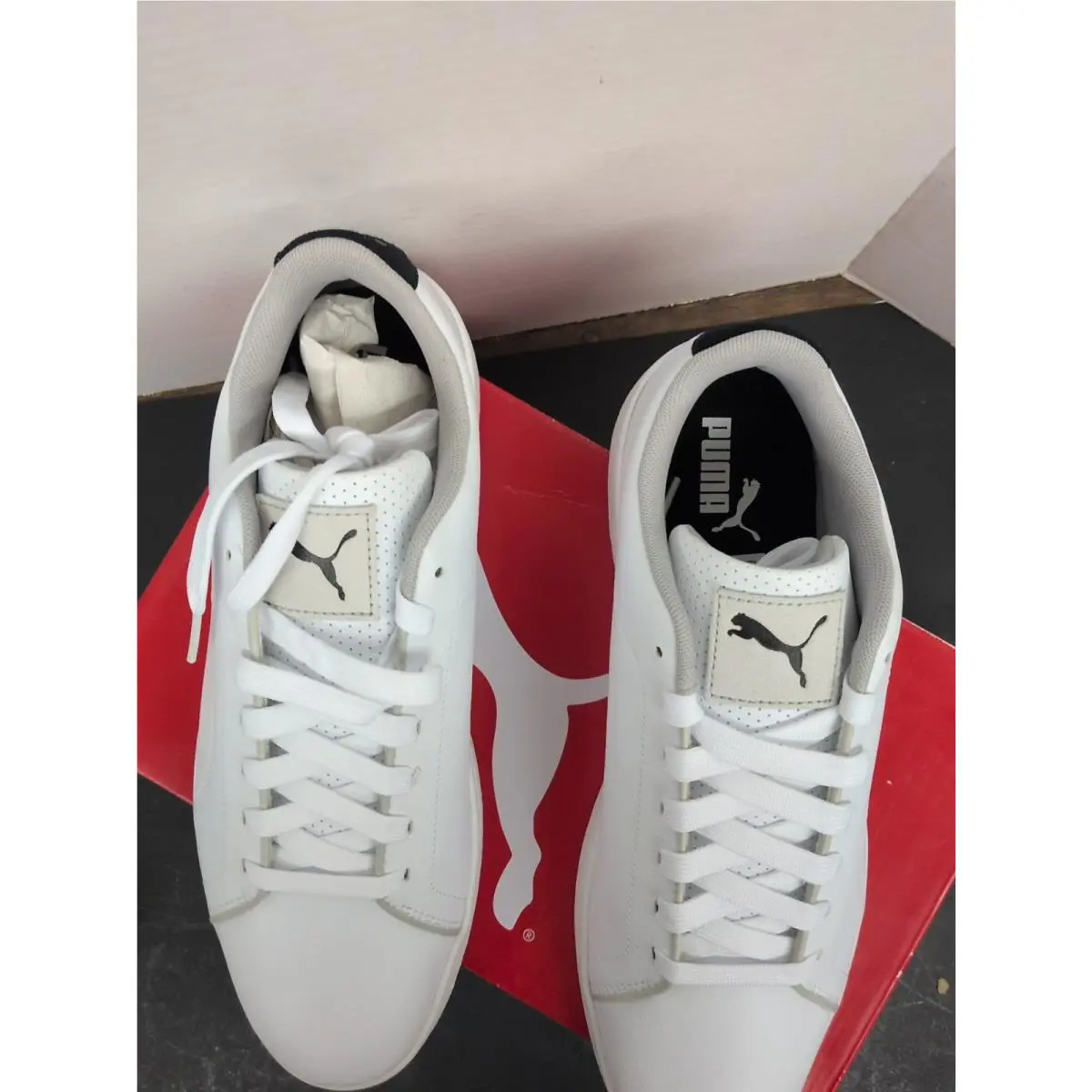 Puma shoes - bmw MMS Smash V2 - bmw MMS Smash - White (UPC: 192340872420) 5