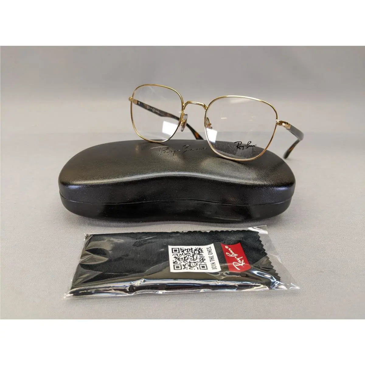Ray-ban Rx6477 3119 Square Eyewear Frames Arista/demo Lens 49 mm